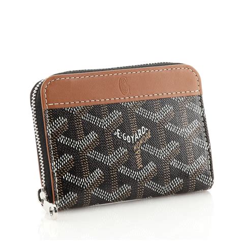 goyard wallet price men|goyard zipper wallet.